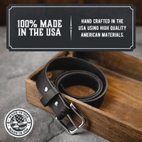 The Foreman Leather Belt