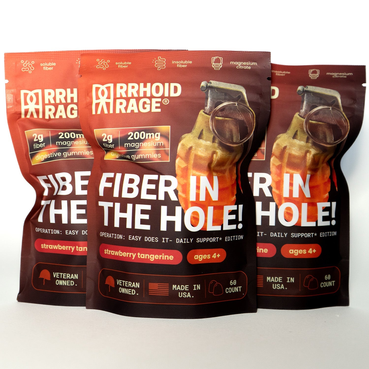 Fiber and Magnesium Gummies