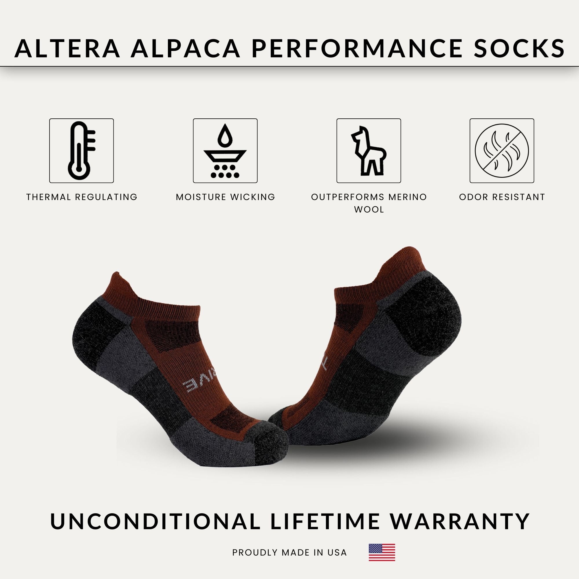 Thrive Lightweight Micro Alpaca Sock