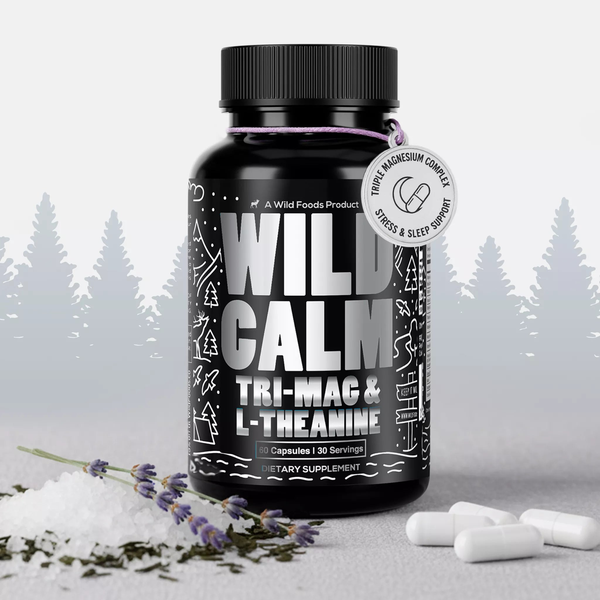 Wild Triple-Magnesium Complex & L Theanine