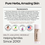 Natural Lip Balm, Herbal Infused, Vanilla