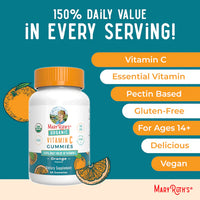 Organic Orange Vitamin C Gummies, 20 Servings