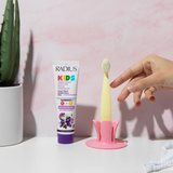 Kids Super Duper Immune Support Toothpaste in Bubble Berry Mint