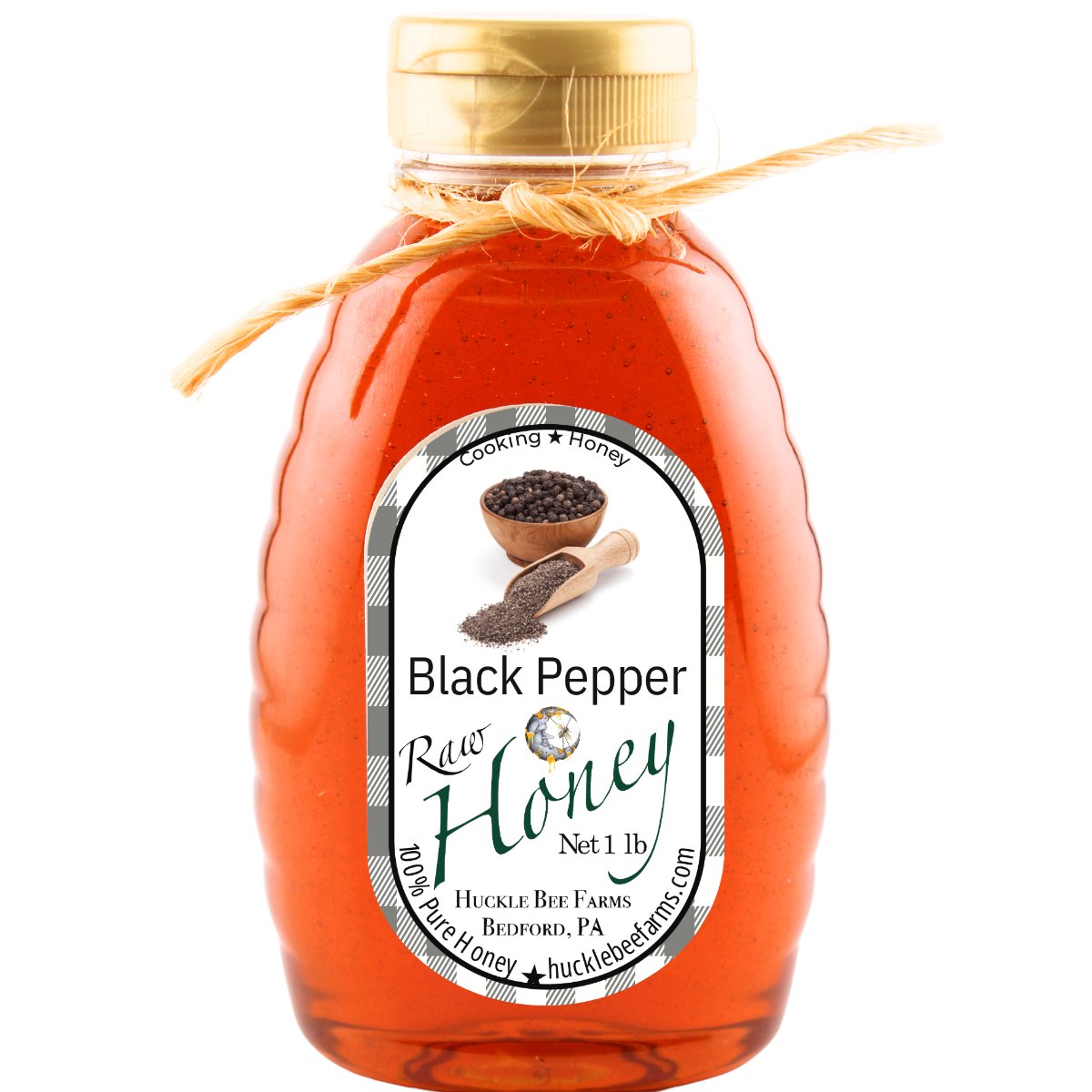 Raw Black Pepper Infused Honey