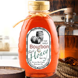 Raw Bourbon Infused Honey