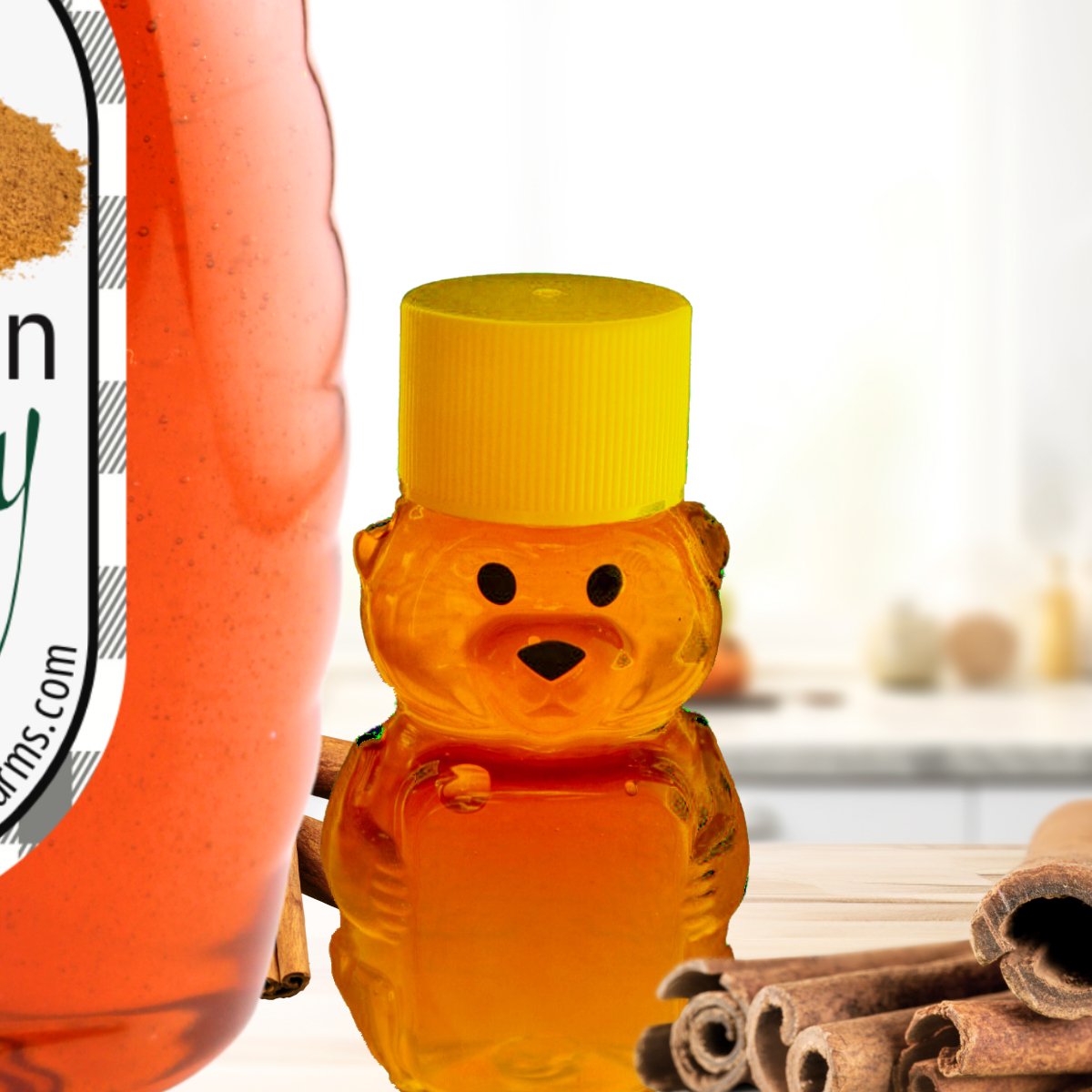 Raw Cinnamon Infused Honey