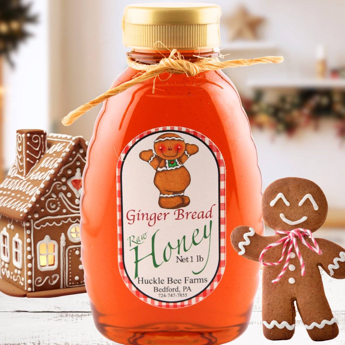 Raw Gingerbread Honey