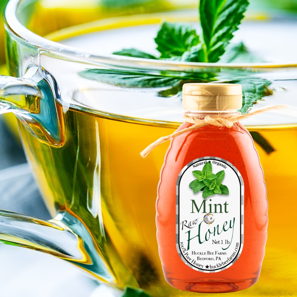 Raw Mint Honey