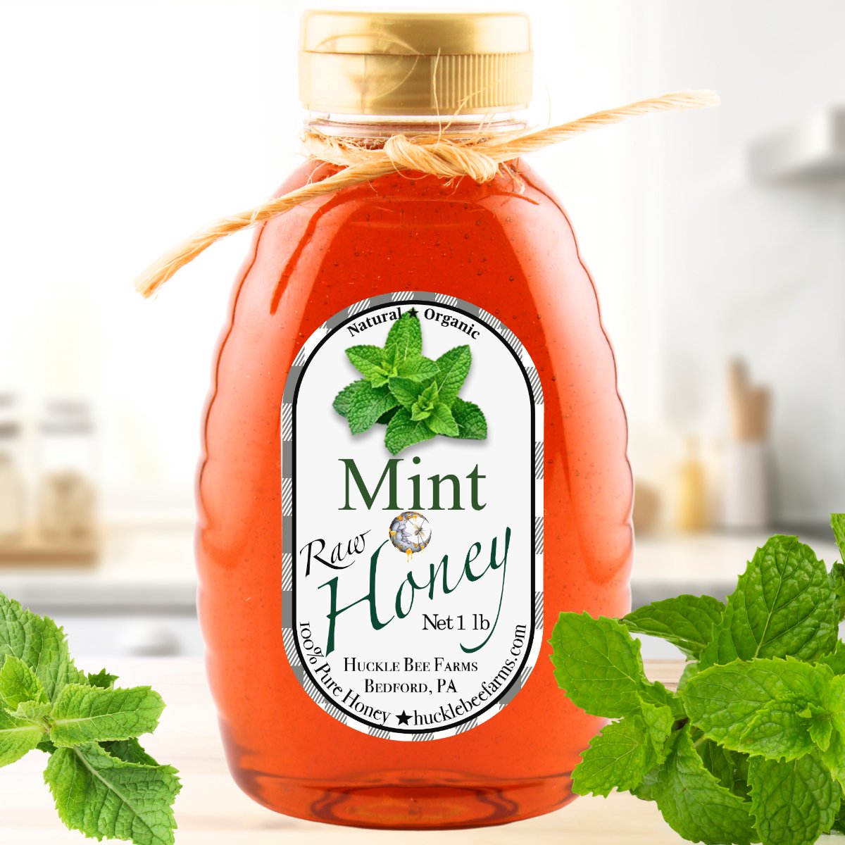 Raw Mint Honey