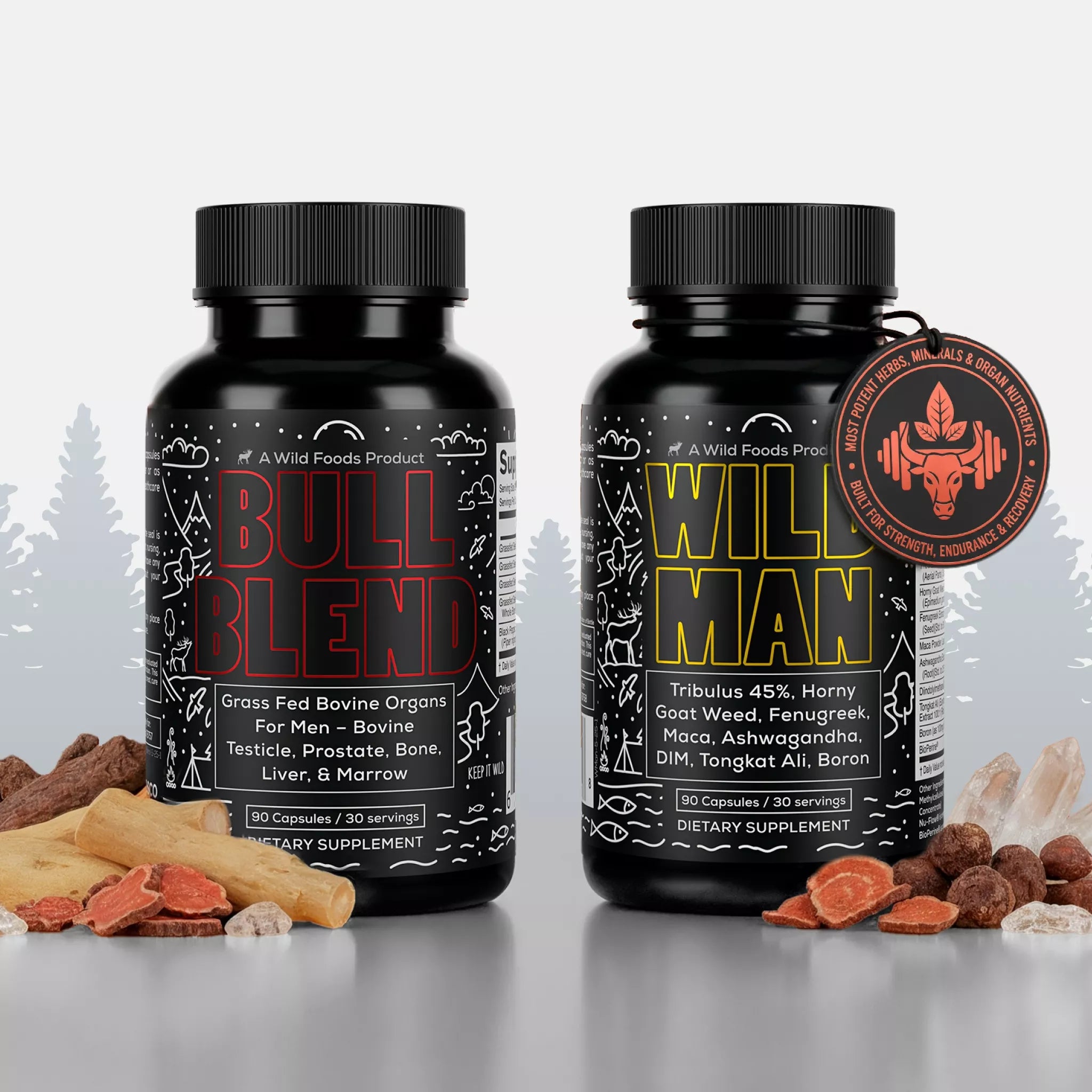 Bull Blend – Natural Male Hormone & Energy Support