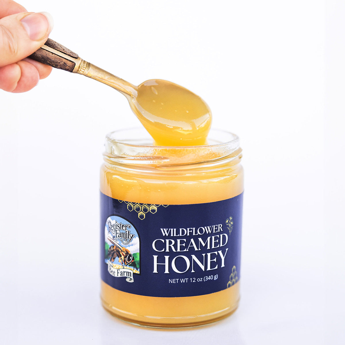 Raw Wildflower Creamed Honey