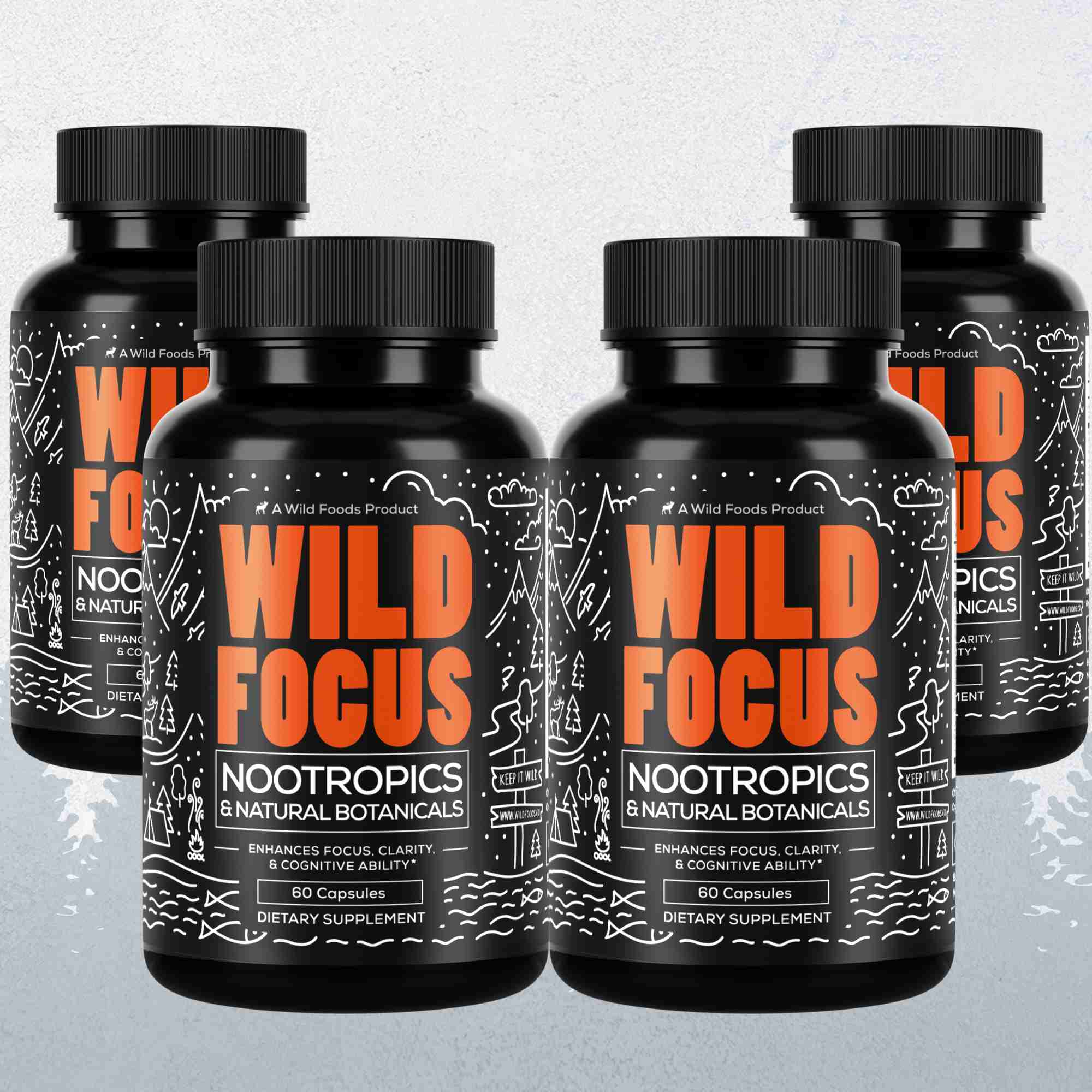 Focus Nootropic Blend – Cognitive Support for Memory & Focus