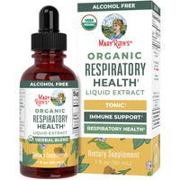 Organic Respiratory Health Herbal Blend Liquid Drops, 30 Servings