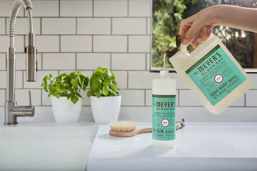 Basil Dish Soap Refill