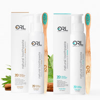 Yours & Mine Toothpaste Combo - Fresh Mint & Cinnamint